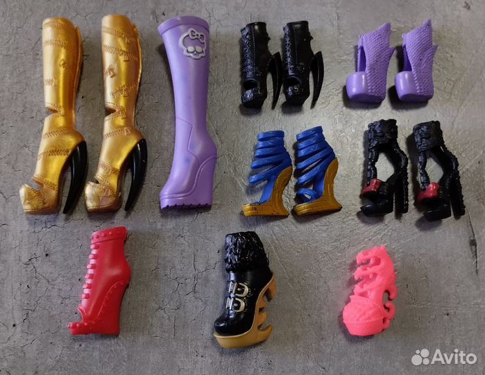 Аксессуары, обувь,одежда для кукол монстер хай