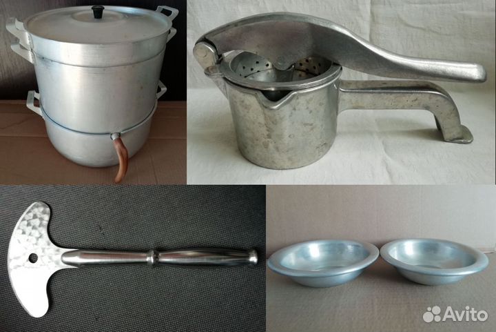 Кухонная утварь металлическая СССР
