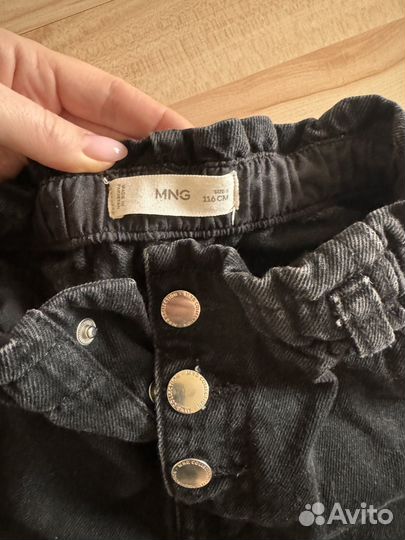 Джинсы для девочки 116 mango
