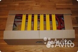 Санки с ручкой и колесами