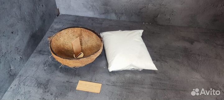 Насыпная свеча в кокосовой скорлупе(в гранулах)