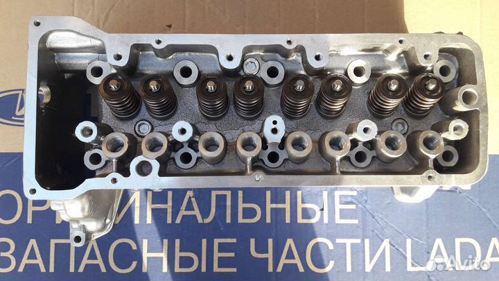 Головка блока ваз 21214 в сборе с клапанами новая