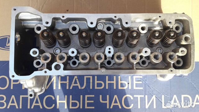 Головка блока ваз 21214 в сборе с клапанами новая