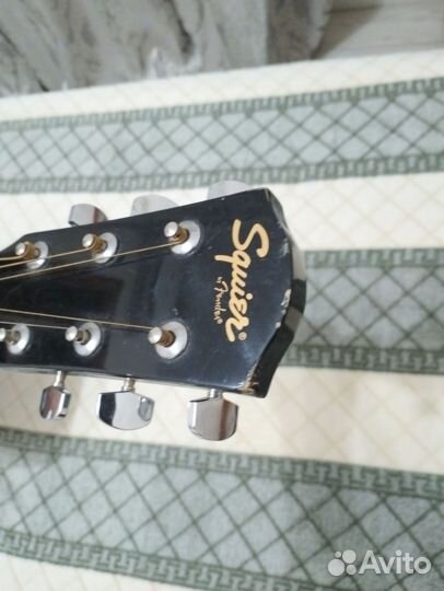 Акустическая гитара fender squier sa 105 black