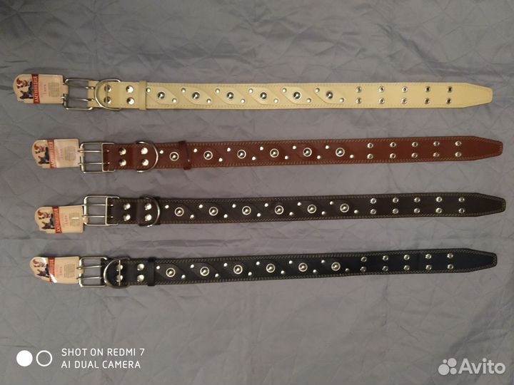 Ошейник из натуральной кожи