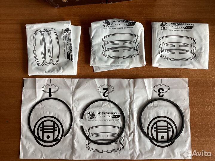 Поршневые кольца 79,8