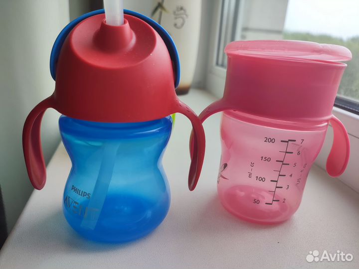 Поильник непроливайка avent