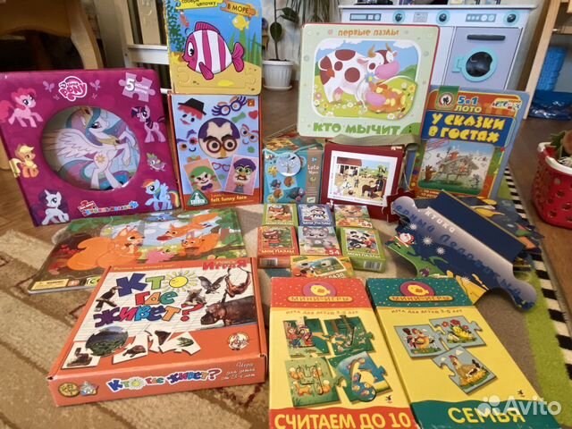 Развивающие игры и пазлы djeco, janod, elc