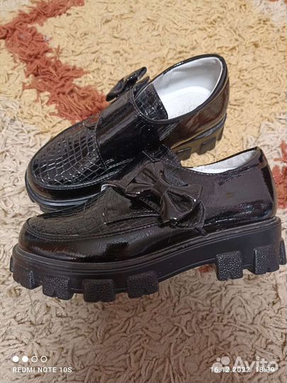 Лоферы для девочки