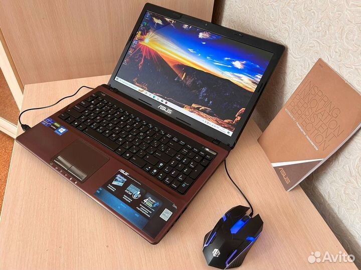 Мощный Игровой Asus A53S/8ядерi7/16Гб/SSD 620GB