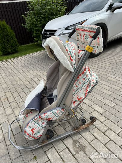 Санки коляска