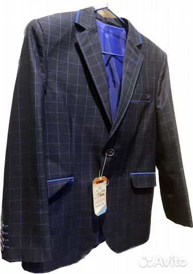 Новый пиджак на мальчика 140-146р