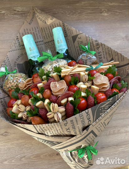 Съедобный букет мужчине