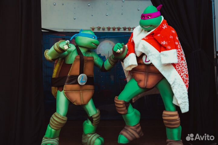 Костюм Черепашки-Ниндзя Микеланджело