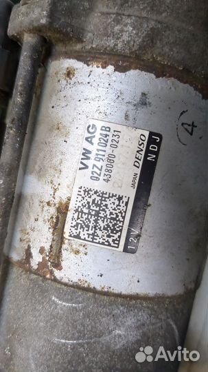 Стартер Skoda Octavia (A7), 2016