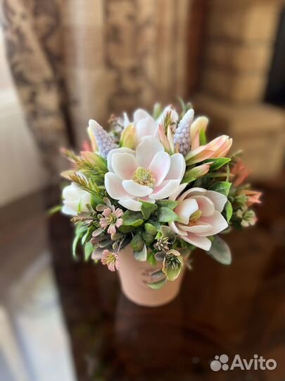 Букет из мыла. Подарок