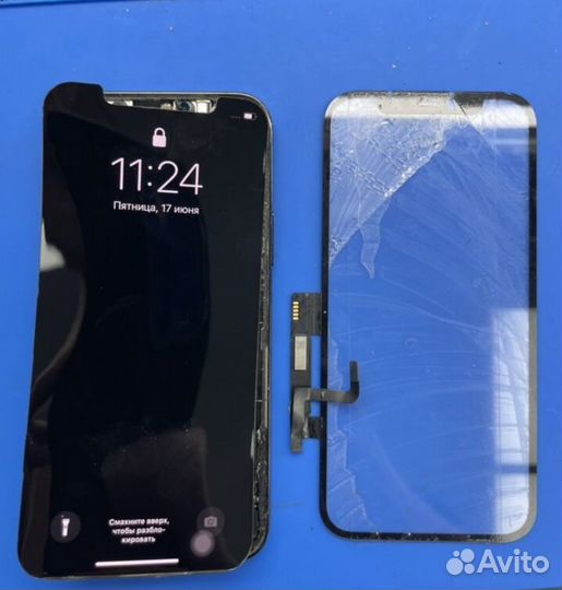 Ремонт / Замена стекла на iPhone, samsung
