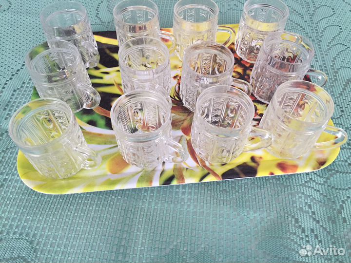 Кружечка хрустальная