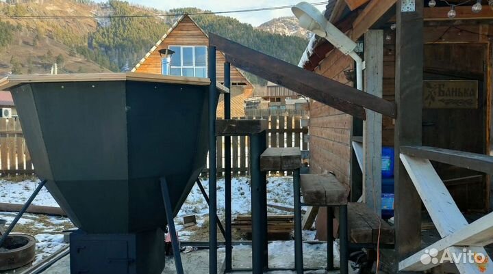 Купель уличная/Банный чан из лиственницы