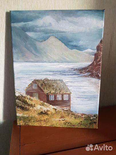 Картина маслом на холсте 30х40