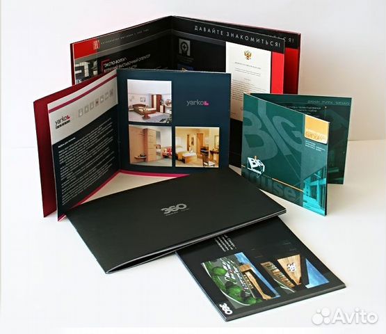 Печать полиграфии, пакеты, буклеты, визитки