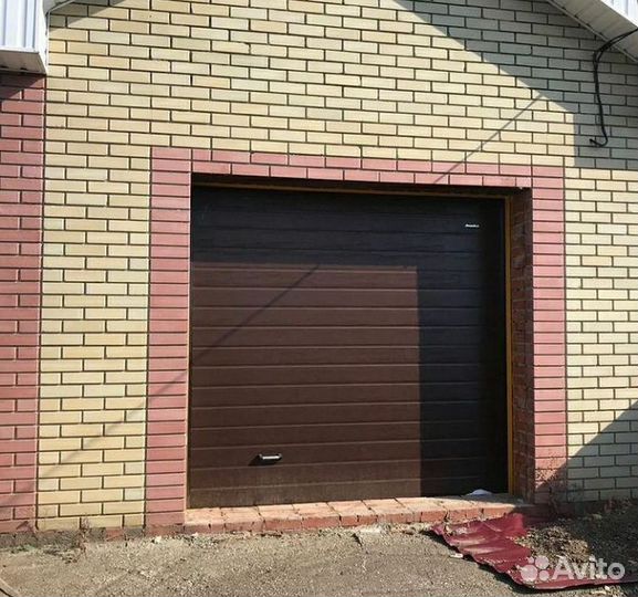 Ворота секционные Дорхан, Алютех