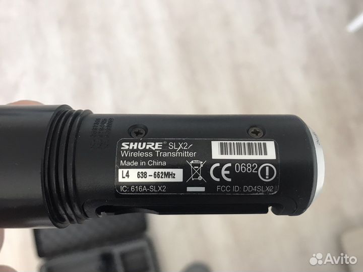 Радиосистема shure SLX24 beta 87a оригинал