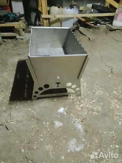 Мангал из нержавейки