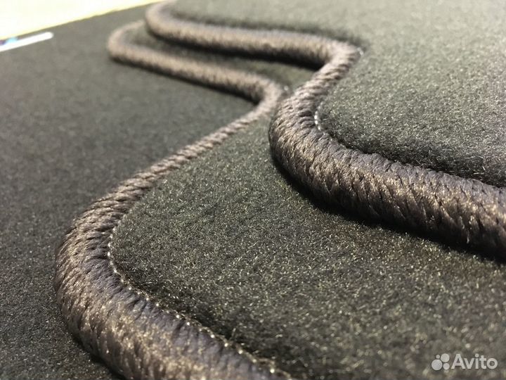 Ворсовые Премиум коврики BMW X3 F25 серые