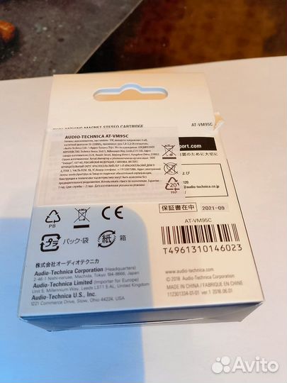 Головка звукоснимателя Audio Technica 95c