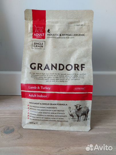 Корм для кошек Грандорф grandorf