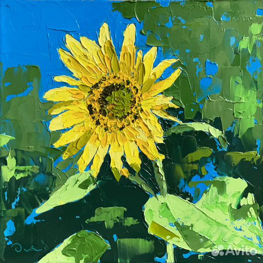 Миниатюра маслом 