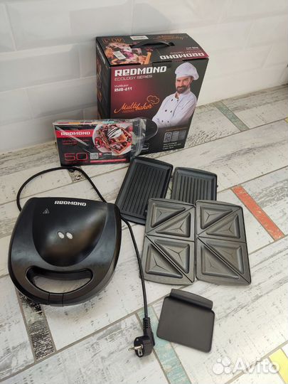 Мультипекарь вафельница redmond RMB-611