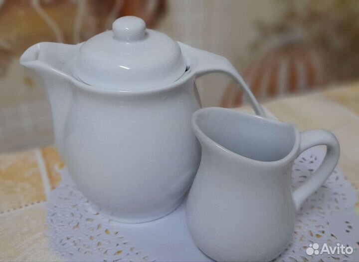 Чайник и молочник шведской фирмы Ксантия