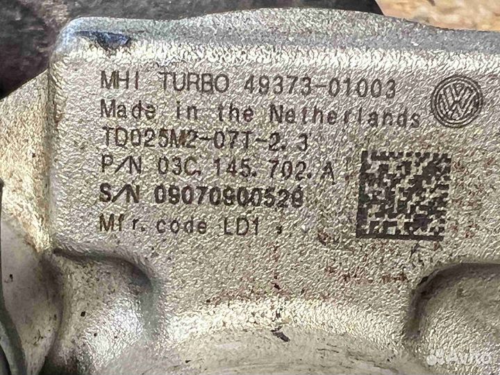 Турбина Audi A1 (8X 2010-2014) 03C 145 702 A