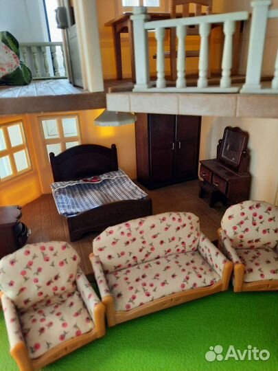 Sylvanian Families домик с мебелью