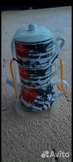 Набор чайный /фарфор