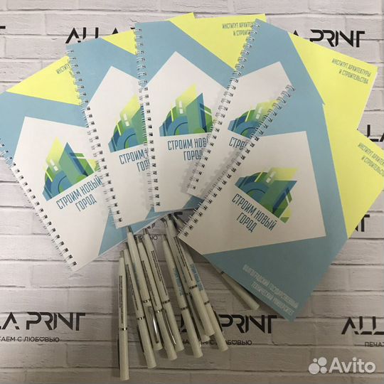 Кружки, ручки, блокноты с логотипом