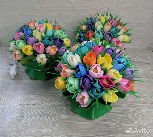 Букет цветов. Светильники