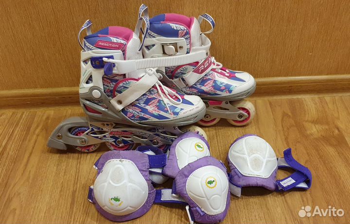 Детские ролики и защита