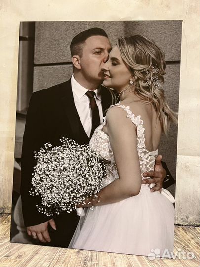 Печать на холсте,портрет по фото,картина