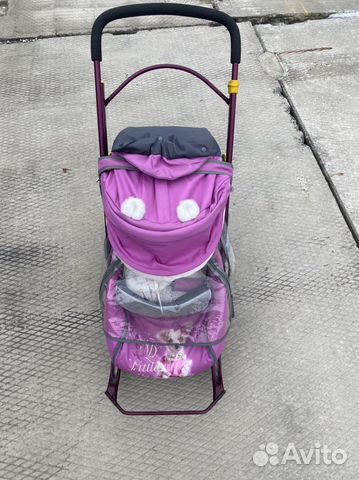 Коляска санки