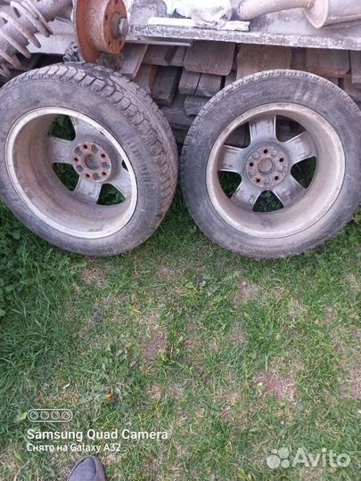 2 диска с резиной