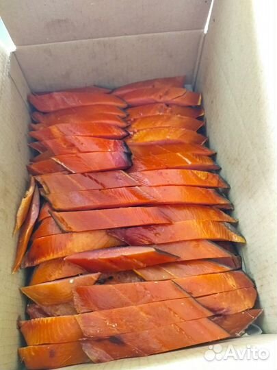 Кета Кижуч ломтики х/к