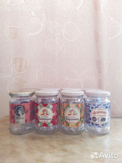 Баночки винтовые с крышками