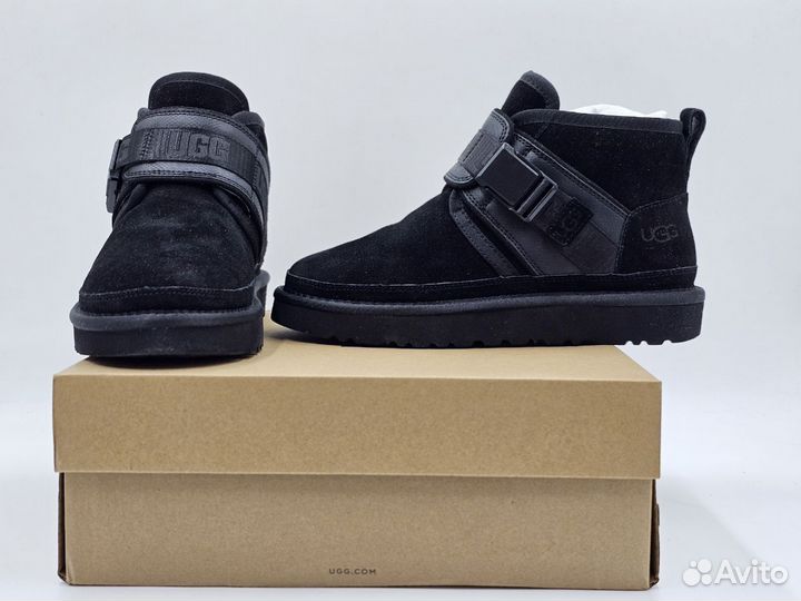 Ugg Kids Neumel Snapback Black