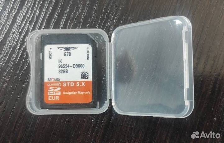 2023г SD карта навигации Hyundai Genesis G70, G80
