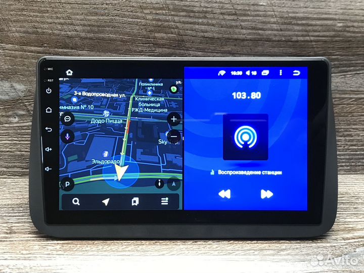 Магнитола Teyes CC2L plus на Honda stepwgn 2