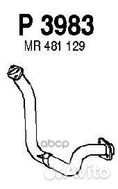 P3983 Труба соединительная mitsubishi pajero 2