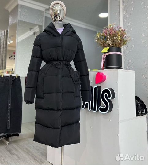 Парка женская зимняя, куртка длинная